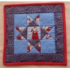 Ohio Star Cushion or Table Centre kit from Ellie's Cottage 