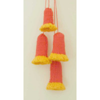 Knitting pattern for Australian Christmas Bells