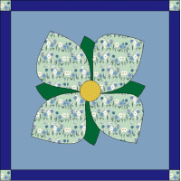 Daisy Chain Cushion Cover Pattern