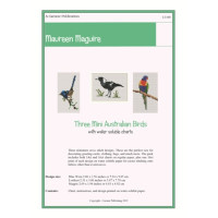 Mini Australian Bird Kit - magpie lorikeet and wren