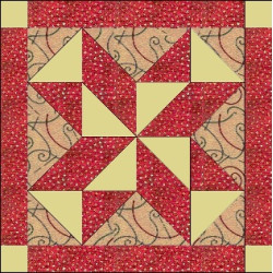 Mosaic Cushion or Table Centre pattern from Ellie's Cottage