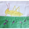 Pattern for book page - grasshopper